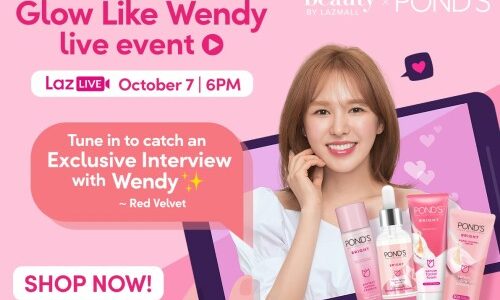 Check out POND’S Brand Day on Lazada to Glow like Wendy!