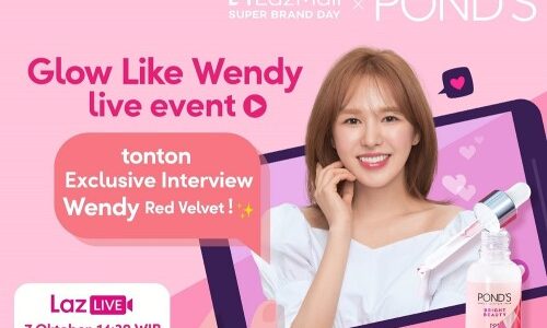 Check out POND’S Brand Day on Lazada to Glow like Wendy!