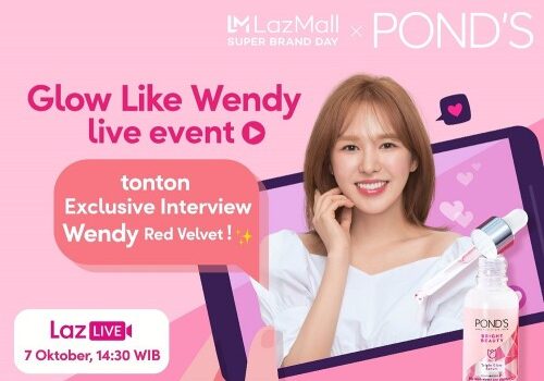 Check out POND’S Brand Day on Lazada to Glow like Wendy!
