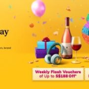 Celebrate iShopChangi’s 8th Birthday Bash with Weekly Flash Vouchers, Stackable Brand Deals and More