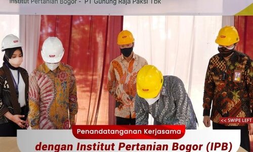 Gunung Raja Paksi’s Kimin Tanoto Collaborates With Institut Pertanian Bogor To Strengthen ESG Efforts