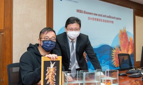 Hong Kong Baptist University’s discovery of new coral and nudibranch species reflects Hong Kong’s rich marine biodiversity