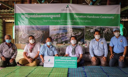 Canopy Sands Provides Care Packages to Childcare NGO M’Lop Tapang, Sihanoukville Residents