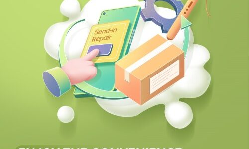 OPPO at your service: providing send-in repair service