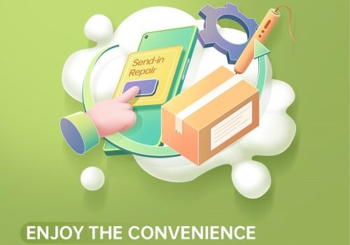 OPPO at your service: providing send-in repair service