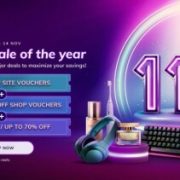 Shop Online at iShopChangi this 11.11 and Save with our Biggest Sale of the Year