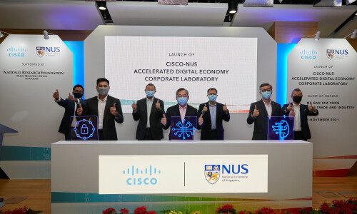 Cisco and NUS launch S$54 million Corporate Laboratory to boost innovation and research and accelerate Singapore’s digital economy