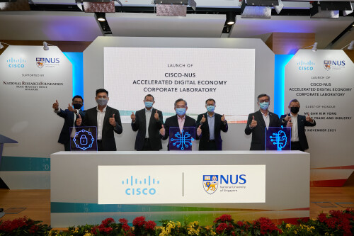 Cisco and NUS launch S$54 million Corporate Laboratory to boost innovation and research and accelerate Singapore’s digital economy