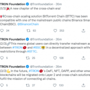 Cross-Chain Scaling Solution BTTC is compatible with BSC