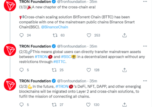 Cross-Chain Scaling Solution BTTC is compatible with BSC