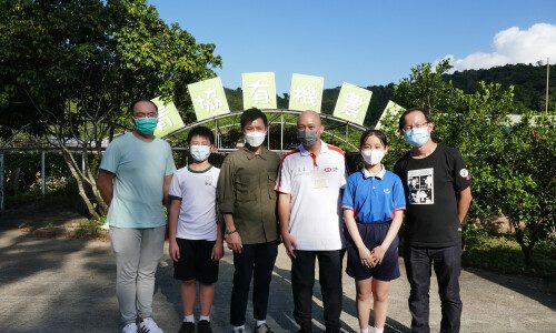 HKAB X HKFYG held its first ESG Pioneers ‘Farm-to-Community’ Project