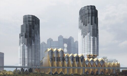 Melco celebrates construction milestone with Studio City Phase Two topping out ceremony
