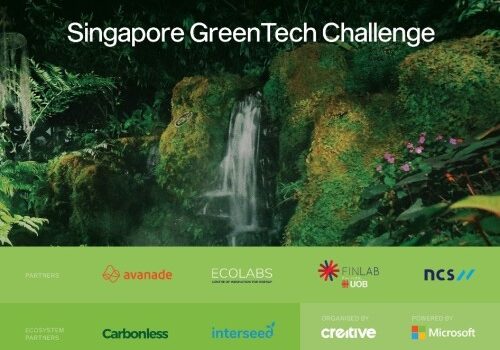 Singapore GreenTech Challenge by Microsoft to rally community effort and accelerate progress on the Singapore Green Plan