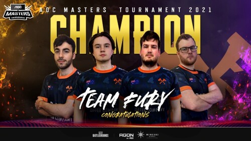 Australia’s FURY Takes Home Chicken Dinner at Regional Finals of AOC Masters Tournament 2021