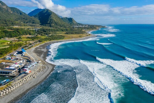 The Launch of the 2021 Taiwan Open of Surfing in Jinzun and Shanyuan, Taitung