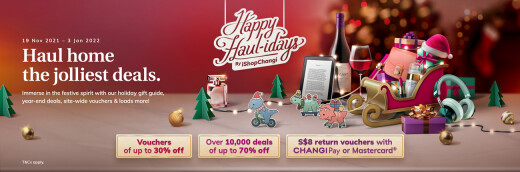 iShopChangi Wishes You Happy Haul-idays With Exclusive Deals This Festive Season