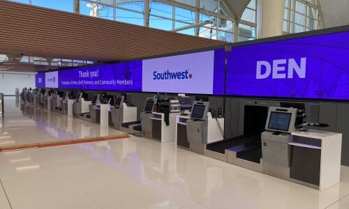 Denver International Airport (DEN) opens the United States’ largest Self-Bag Drop (SBD) installation in cooperation with Materna IPS, United Airlines, and Southwest Airlines