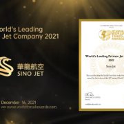 Sino Jet reelected as World’s Leading Private Jet Company at World Travel Awards 2021