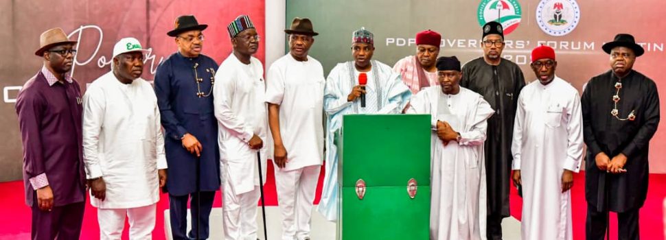 Electoral Bill: PDP Governors Urge National Assembly To Override Veto Of President Buhari