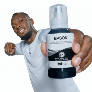 Epson and Usain Bolt ink partnership to promote cartridge-free printing