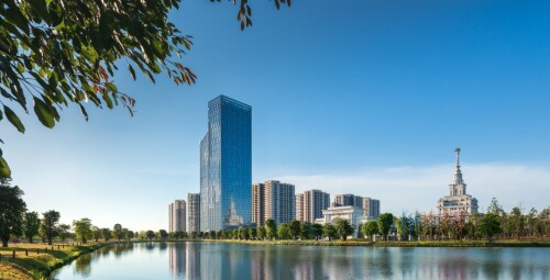 TechnoPark Tower awarded LEED Platinum Green Construction Certificate