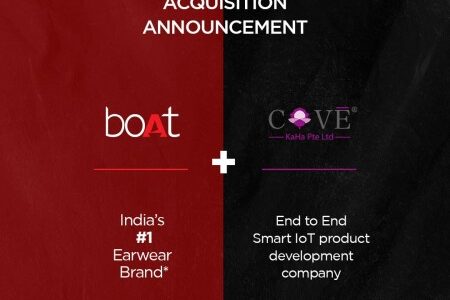 Singapore based KaHa Pte Limited acquired by Imagine Marketing (boAt) to create next-generation IoT enabled wearable products and ecosystem