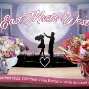 East Meet West: Give Gift Boutique Launched 2022 Valentine’s Day Exclusive Rose Bouquet Collection