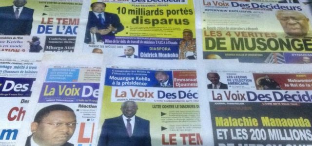 Attack on the freedom of the press in Cameroon : judicial harness against La Voix Des Décideurs and its publication director￼