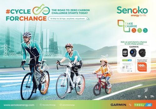 Senoko Energy Drives Sustainability Efforts With its First Virtual Cycling Event