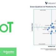 Schneider Electric recognized as a Leader in the independent research firm report: Green Quadrant: IoT Platforms for Smart Buildings 2022