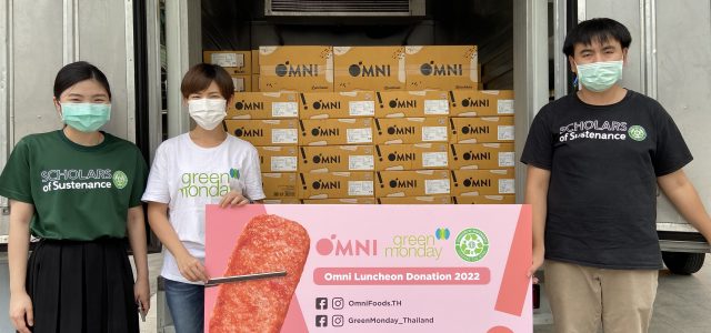 Green Monday and OmniFoods donate to SOS and BCH Spreading warmth and health through plant-based meals