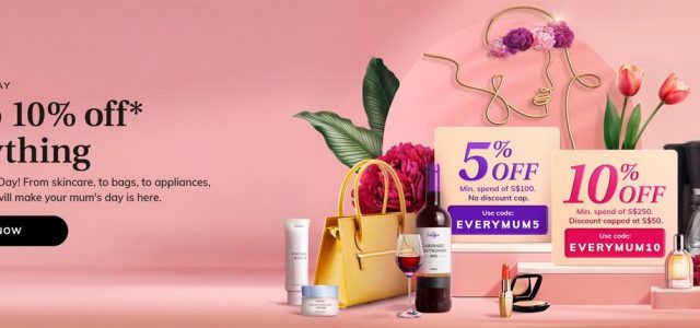 Get Mum Something Special This Mother’s Day With iShopChangi’s Exclusive Discounts & Promotions