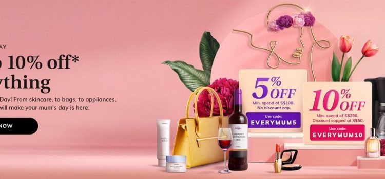 Get Mum Something Special This Mother’s Day With iShopChangi’s Exclusive Discounts & Promotions