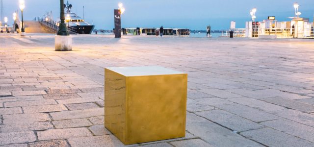 Thousands of visitors marveled at Castello CUBE during Biennale – European premiere for unique golden artwork in Venice