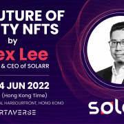 SOLARR CEO Alex Lee to Speak at Artaverse in Hong Kong