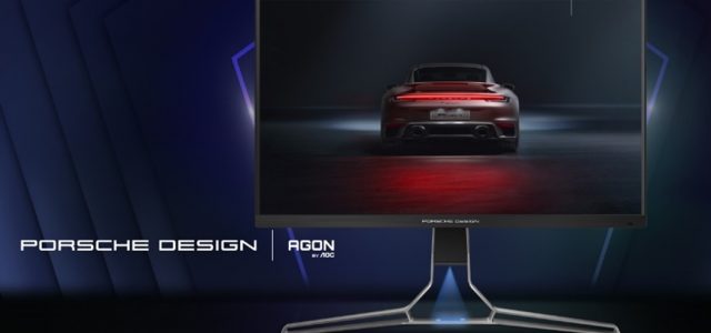 Porsche Design and AGON by AOC unveil the new PD32M: a 4K, 144 Hz, HDR 1400 premium display