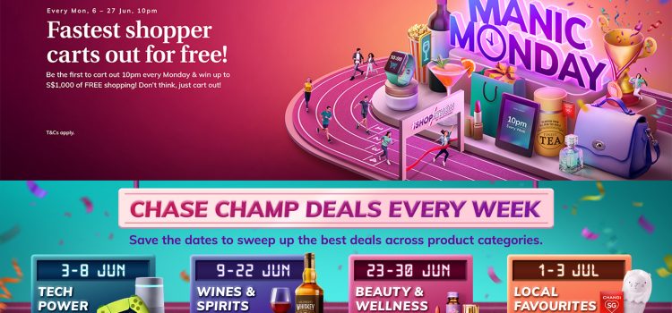 Pump Up Your Adrenaline With iShopChangi’s iShopathon