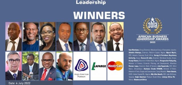 African Leadership Magazine Unveils Winners of African Business Leadership Awards (ABLA) 2022￼