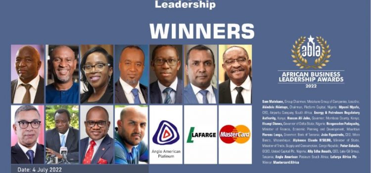 African Leadership Magazine Unveils Winners of African Business Leadership Awards (ABLA) 2022￼