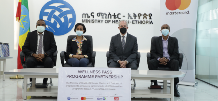 Mastercard, Gavi, The Vaccine Alliance, and JSI partner with the Ethiopian Ministry of Health to implement Wellness Pass for the digitization of health records