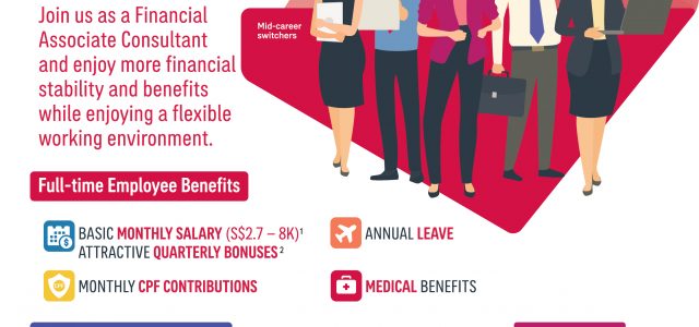 AIA Singapore introduces more than 500 financial sales advisory positions under new employment scheme providing greater financial stability to attract fresh graduates, mid-career switchers and stay-at-home-parents keen to return to the workforce