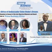 Prime Business Africa Holds Colloquium For Late Board Director, Amb. Eloho Otobo August 11