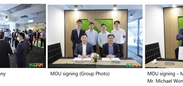 NEFIN Group Enters Singapore with A Goal to Invest SGD$100million In Upcoming 5 Years
