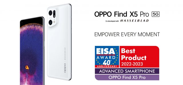 Third times the charm: OPPO wins again EISA’s ADVANCED SMARTPHONE 2022-2023 AWARD breaks new ground with the EISA IN-EAR HEADPHONES 2022-2023 AWARD