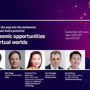Join Economist Impact’s Leading the way into the metaverse: Economic opportunities in virtual worlds. September 27th. Online.
