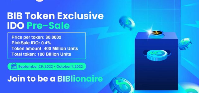 Blockbuster enters the area-the first round IDO of the world’s first Web3 ecological exchange BIB is starting