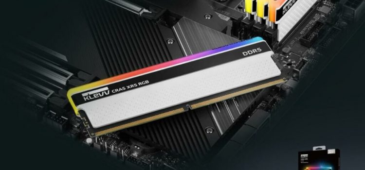KLEVV Unveils CRAS XR5 RGB DDR5 Gaming Memory