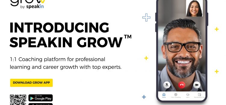 SpeakIn launches GROW, Asia’s largest 1:1 digital coaching platform
