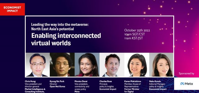 Economist Impact, sponsored by Meta to convene industry leaders to discuss hardware, connectivity and communications standards needed for the metaverse