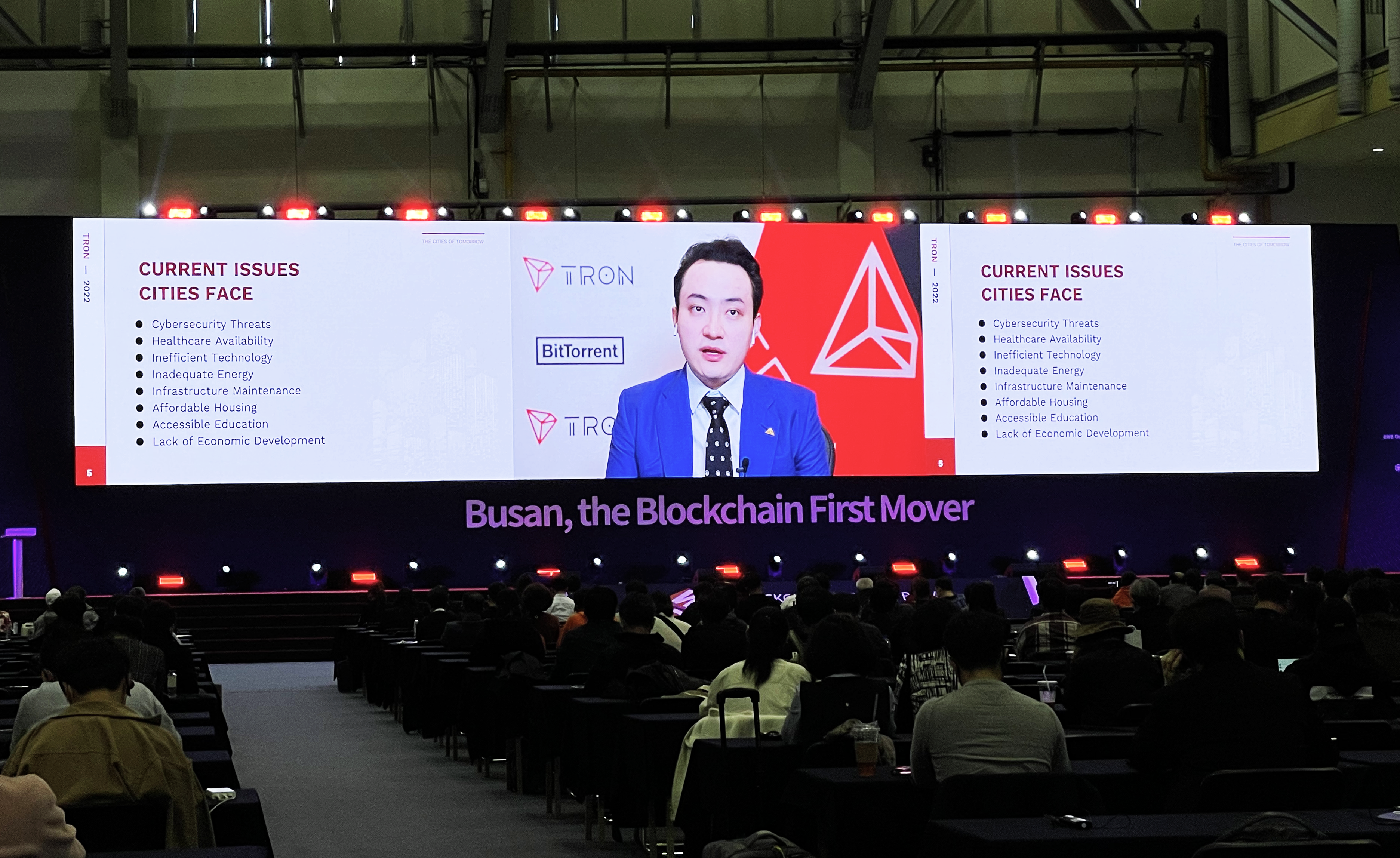 TRON Founder Justin Sun Gives a Speech at BWB 2022: Blockchain Is the  Foundation for Future Digital Cities | Africa News Circle